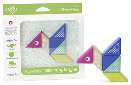 Tegu Travel Pals - Hummingbird Γρίφος από Ξύλο για 1+ Ετών C02G0550023