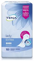 Tena Lady Extra Γυναικείες Σερβιέτες Ακράτειας Κανονικής Ροής 4 Σταγόνες 10τμχ από το ΑΒ Βασιλόπουλος