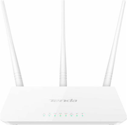 Tenda F3 Ασύρματο Router Wi‑Fi 4 με 3 Θύρες Ethernet από το Public