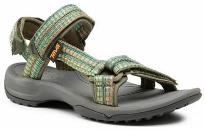 Teva Terra Fi Lite Γυναικεία Σανδάλια Sporty σε Πράσινο Χρώμα