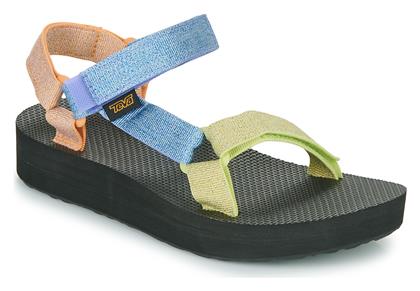 Teva Teva Γυναικεία Σανδάλια Sporty Flatforms Metallic Lilac Multi από το Spartoo