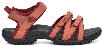 Teva Tirra Δερμάτινα Γυναικεία Σανδάλια Sporty σε Ταμπά Χρώμα