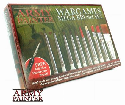 The Army Painter Mega Set Πινέλο Μοντελισμού 12τμχ από το Public