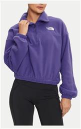 The North Face 100 Glacier Γυναικείο Φούτερ Purple από το Clodist