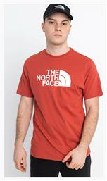 The North Face Ανδρικό T-shirt Κόκκινο με Λογότυπο
