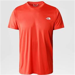 The North Face Ανδρικό T-shirt Κόκκινο με Στάμπα