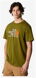 The North Face Ανδρικό T-shirt Κοντομάνικο Rust