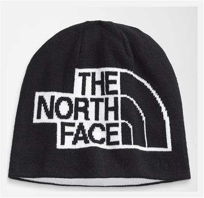 The North Face Beanie Unisex Reversible Σκούφος Πλεκτός σε Μαύρο χρώμα