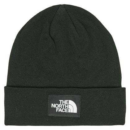 The North Face Dock Worker Recycled Beanie Unisex Σκούφος Πλεκτός σε Μαύρο χρώμα από το Zakcret Sports