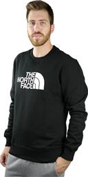 The North Face Drew Peak Ανδρικό Φούτερ Fleece Μαύρο από το Cosmos Sport