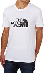 The North Face Easy Ανδρικό T-shirt Κοντομάνικο Λευκό από το Modivo