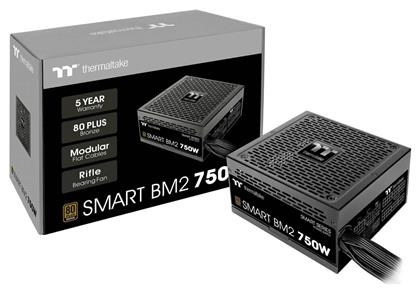 Thermaltake Smart BM2 750W Μαύρο Τροφοδοτικό Υπολογιστή Semi Modular 80 Plus Bronze