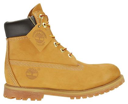 Timberland 6inch Premium Δερμάτινα Γυναικεία Αρβυλάκια Κίτρινα από το Favela