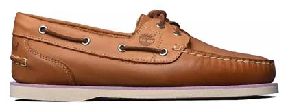 Timberland Classic Boat Γυναικεία Μοκασίνια σε Καφέ Χρώμα από το Z-mall