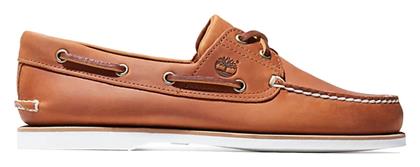 Timberland Classic Δερμάτινα Ανδρικά Boat Shoes σε Ταμπά Χρώμα από το Pitsiriki