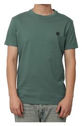 Timberland Dunstan River Ανδρικό T-shirt Κοντομάνικο Λαδί από το Clodist