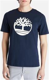 Timberland K-R Brand Tree Ανδρικό T-shirt Κοντομάνικο Navy Μπλε