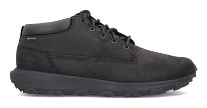 Timberland Park Mid Δερμάτινα Μαύρα Ανδρικά Μποτάκια από το X-ray shoes