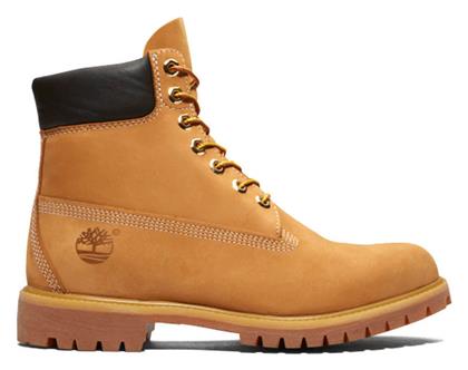 Timberland Premium 6 Inch Καφέ Ανδρικά Αρβυλάκια Αδιάβροχα