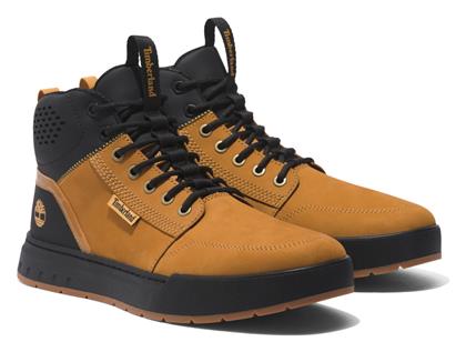 Timberland Sport Mid-hiker Δερμάτινα Κίτρινα Ανδρικά Μποτάκια από το Modivo