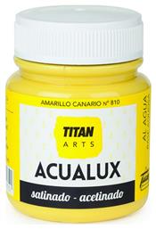 Titan Acualux Χρώμα Νερού Μεταλλικών Αποχρώσεων Amarillo Canario 810 100ml από το Esmarket