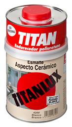 Titan Σμάλτο Aspecto Ceramico 0.75lt Λευκό Γυαλιστερό