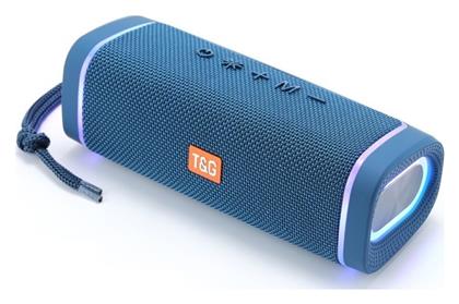 T&G TG-375 Ηχείο Bluetooth 10W με Διάρκεια Μπαταρίας έως 5 ώρες Μπλε