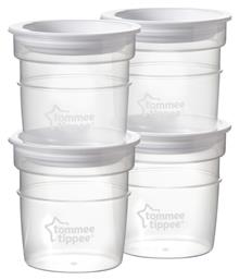 Tommee Tippee Δοχεία Αποθήκευσης Μητρικού Γάλακτος 4τμχ