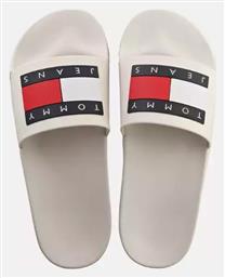 Tommy Hilfiger Ανδρικά Slides Λευκά από το Modivo