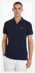 Tommy Hilfiger Ανδρικό T-shirt Κοντομάνικο Polo μπλε