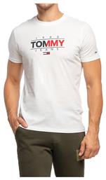 Tommy Hilfiger Ανδρικό T-shirt Λευκό με Λογότυπο