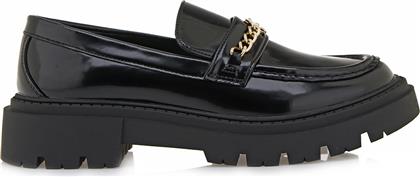 Tommy Hilfiger Γυναικεία Loafers σε Μαύρο Χρώμα