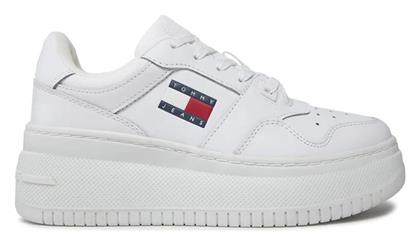 Tommy Hilfiger Γυναικεία Sneakers Λευκά