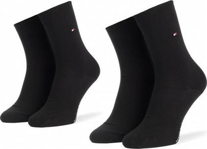 Tommy Hilfiger Γυναικείες Μονόχρωμες Κάλτσες Μαύρες 2Pack από το Modivo