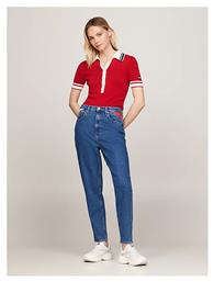 Tommy Hilfiger Γυναικείο Jean Παντελόνι σε Mom Εφαρμογή Μπλε