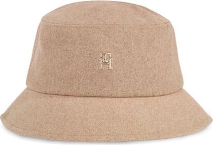 Tommy Hilfiger Γυναικείο Καπέλο Bucket Μπεζ