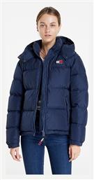 Tommy Hilfiger Κοντό Γυναικείο Puffer Μπουφάν για Χειμώνα Twilight Navy από το Modivo