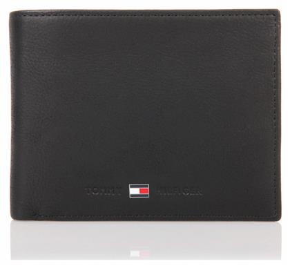 Tommy Hilfiger Leather Credit Card Δερμάτινο Ανδρικό Πορτοφόλι Μαύρο από το X-ray shoes