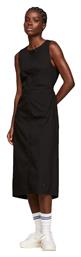 Tommy Hilfiger Midi Φόρεμα με Σκίσιμο Black