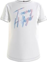 Tommy Hilfiger Παιδικό T-shirt για Κορίτσι Λευκό από το Spartoo