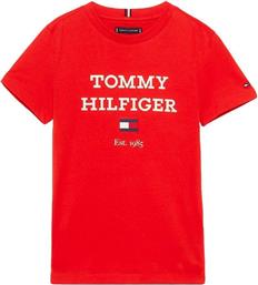 Tommy Hilfiger Παιδικό T-shirt ΚΟΚΚΙΝΟ από το Modivo