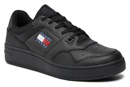 Tommy Hilfiger Retro Ανδρικά Sneakers Μαύρα από το ProjectShops