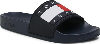 Tommy Hilfiger Slides σε Navy Μπλε Χρώμα από το Cosmossport