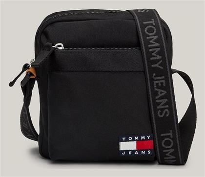 Tommy Hilfiger Tjm Essential Ανδρική Τσάντα Ώμου / Χιαστί Μαύρη