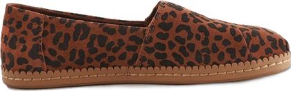 Toms Alpargata Wrap Suede Γυναικείες Εσπαντρίγιες Dark Ember Leopard από το Z-mall