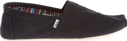 Toms Classic Ανδρικές Εσπαντρίγιες σε Μαύρο Χρώμα από το Cosmossport