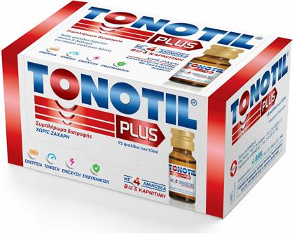 Tonotil Plus Βιταμίνη 15τμχ x 10ml για Ενέργεια από το Pharm24