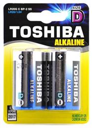 Toshiba Αλκαλικές Μπαταρίες D 1.5V 2τμχ