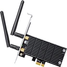 TP-LINK Archer T6E v1 Ασύρματη Κάρτα Δικτύου Wi‑Fi 5 (1300Mbps) PCI-e