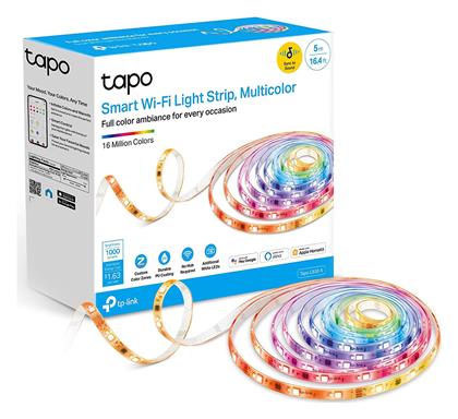 TP-LINK Tapo Ταινία LED Τροφοδοσίας 220V RGB Μήκους 5m